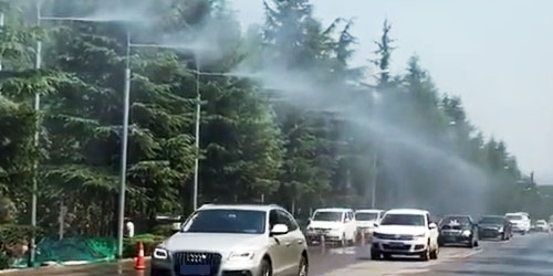 新型道路降塵除霾，“沃”有高招！